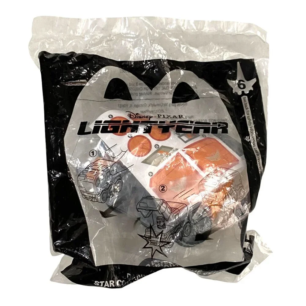 McDonalds Kids Happy Meal Toy Lot of 4 Elemental Mermaid‎ Lightyear Valkyrie